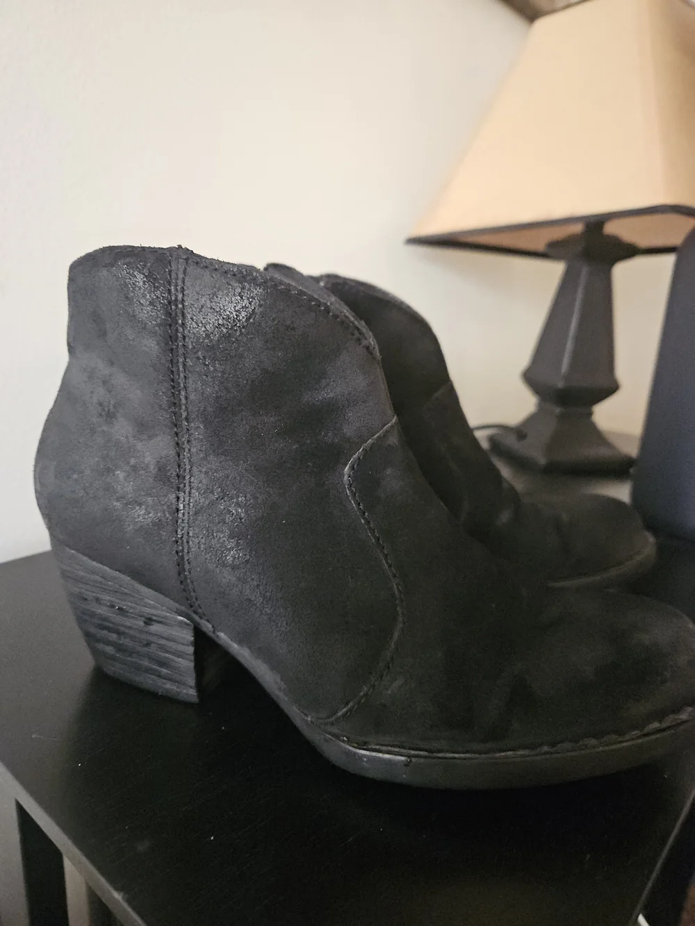 Born suede scuffed